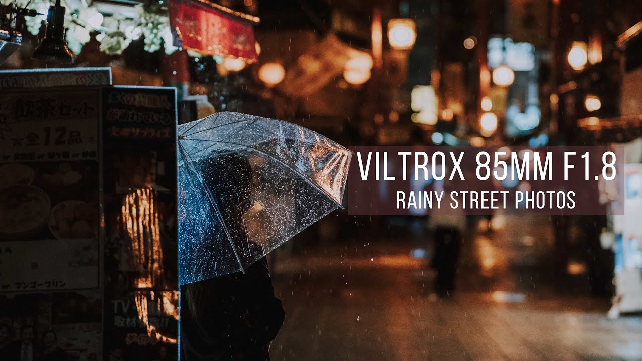 【Viltrox 85mm F1.8 × Fujifilm X-T3】POV rainy street photography.　高コスパの単焦点レンズで雨の日をストリートスナップするよ。