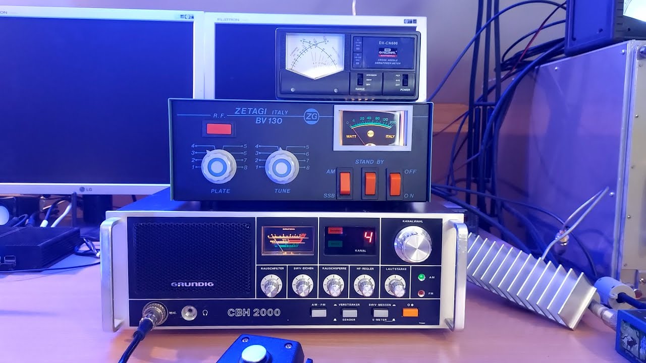 Oldschoolowa bazówka CB - GRUNDIG CBH 2000