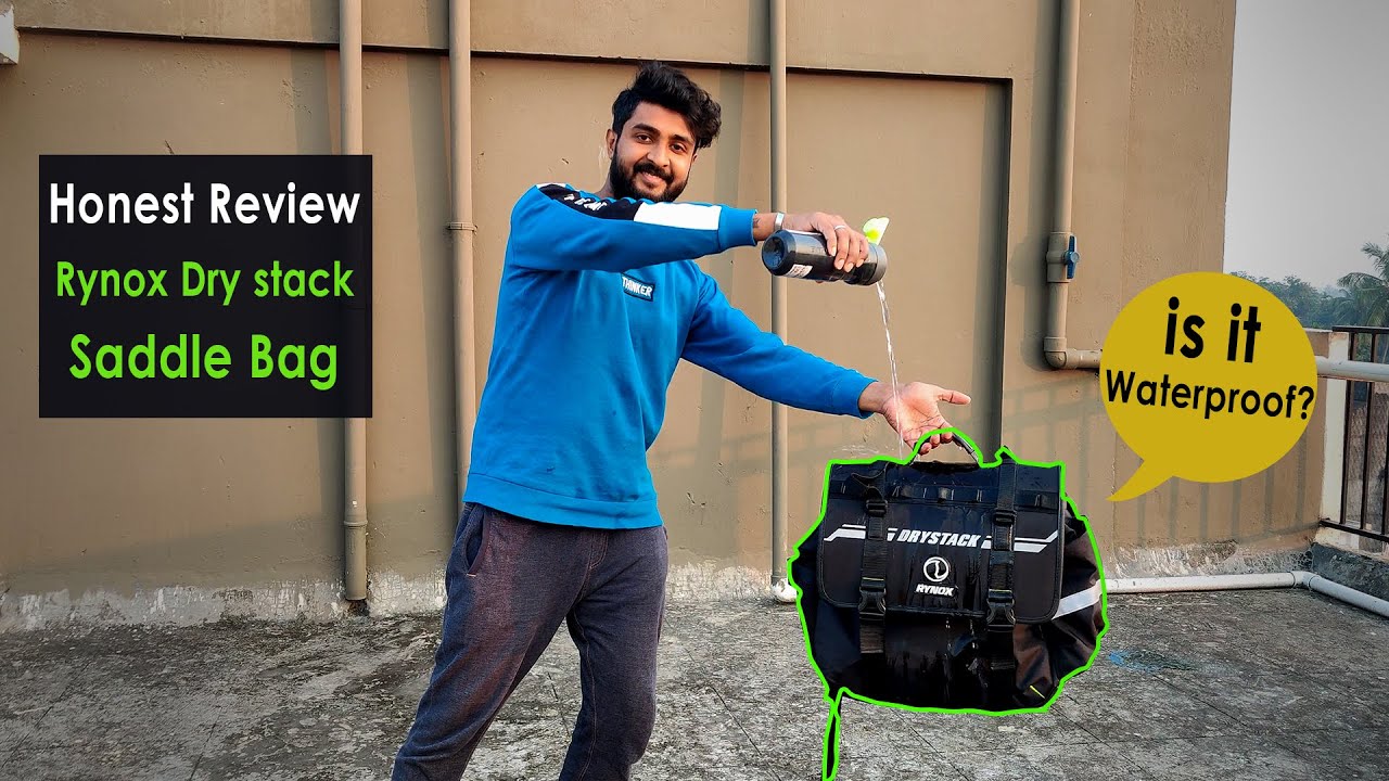 Rynox Dry stack saddle Bag |  30 Ltr | 2021 model | Review after a long Ride