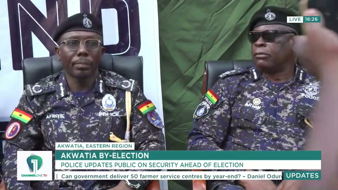 Akwatia By-Election: Police Briefs the Public on Security Measures  |  Channel One News