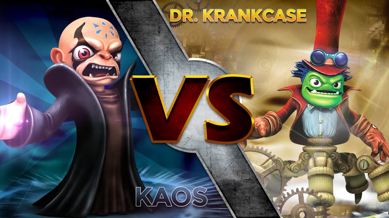 Skylanders Trap Team - Kaos Vs Dr. Krankcase