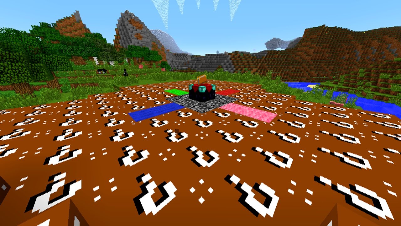 Моды Minecraft — LUCKY BLOCK Battle Arena #8 с Митчем, Престоном и Робом