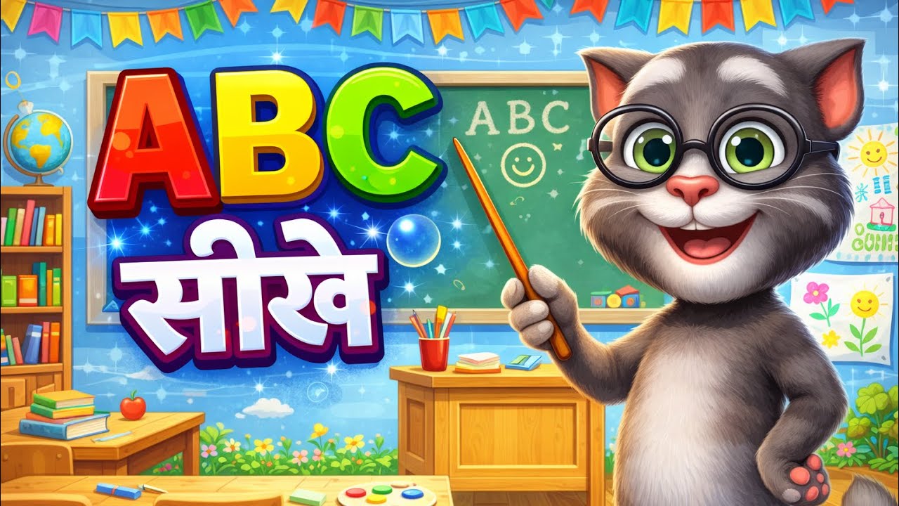 A for apple | अ से अनार | abcd | phonics song 