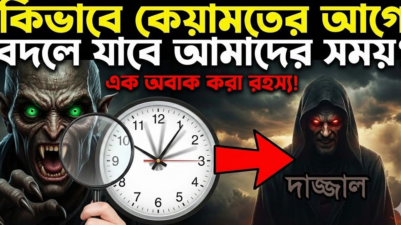পর্ব ২: কিভাবে কেয়ামতের আগে বদলে যাবে আমাদের সময়? এক অবাক করা রহস্য! 👁️🤯 । শেষ জামানা সিরিজ ।