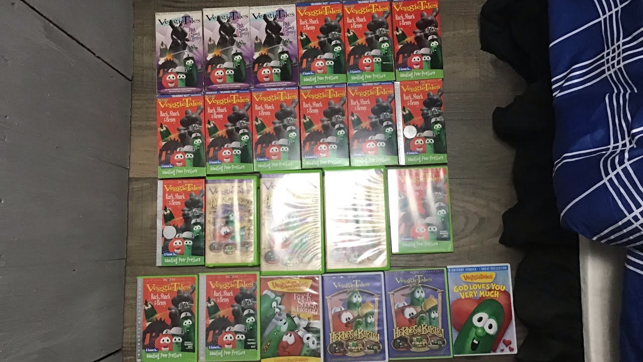 Revisited Comparison Video For VeggieTales: Rack, Shack, & Benny