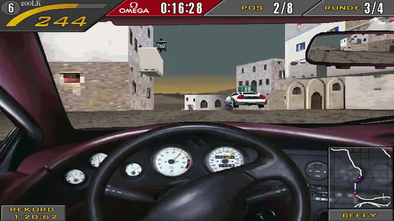 Need For Speed II SE - Italdesign Càla, Mediterraneo