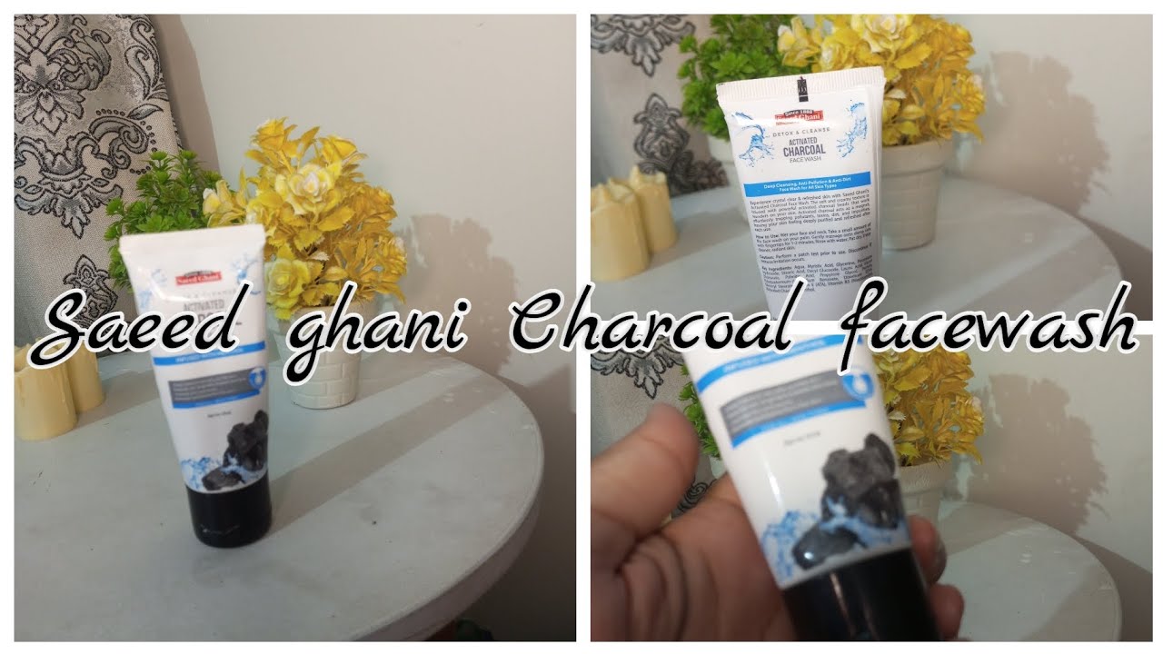 Saeedghani Charcoal Face wash |Honest review