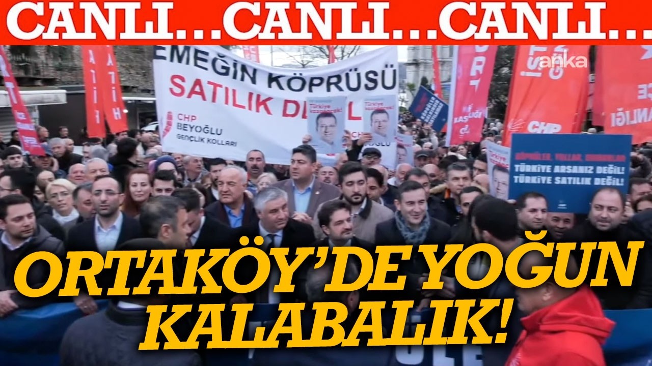 #CANLI | CHP İstanbul İl &Ouml;rg&uuml;t&uuml;, milli varlıklar i&ccedil;in y&uuml;r&uuml;y&uuml;ş d&uuml;zenliyor