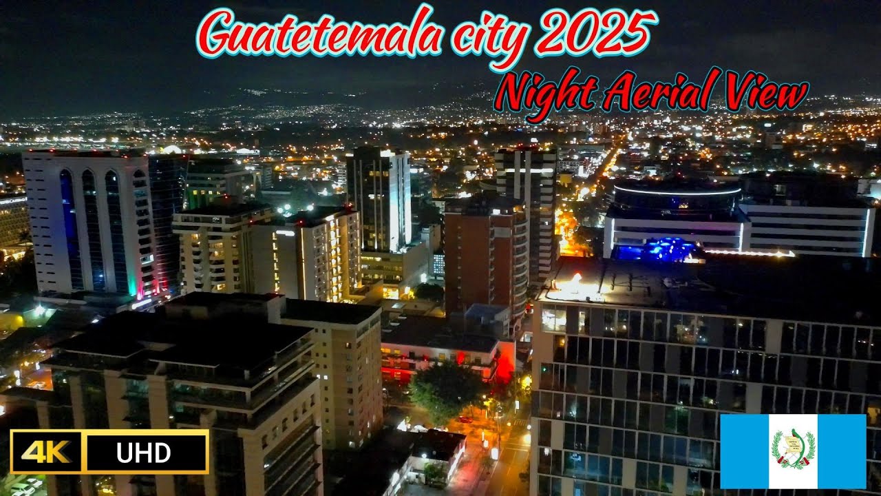 Guatemala City at Night 2025