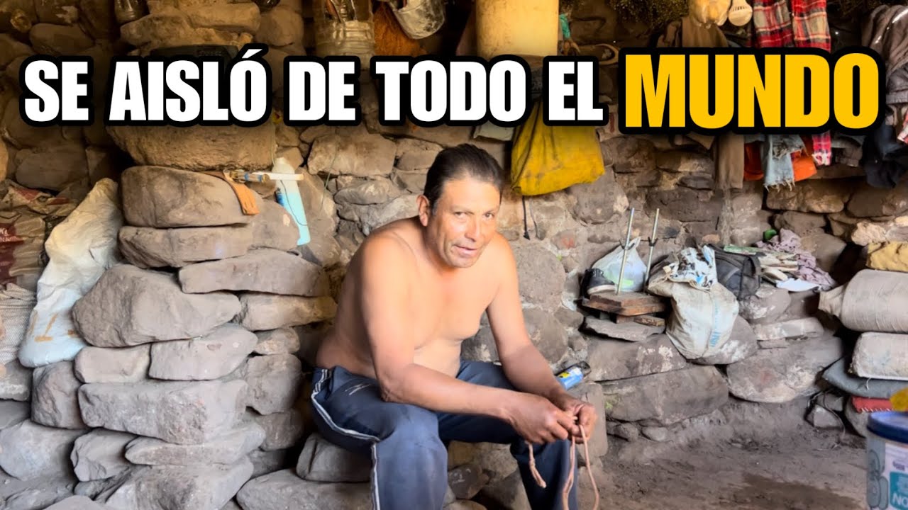 Este hombre vive totalmente SOLO en las MONTAÑAS | Argentina 🇦🇷