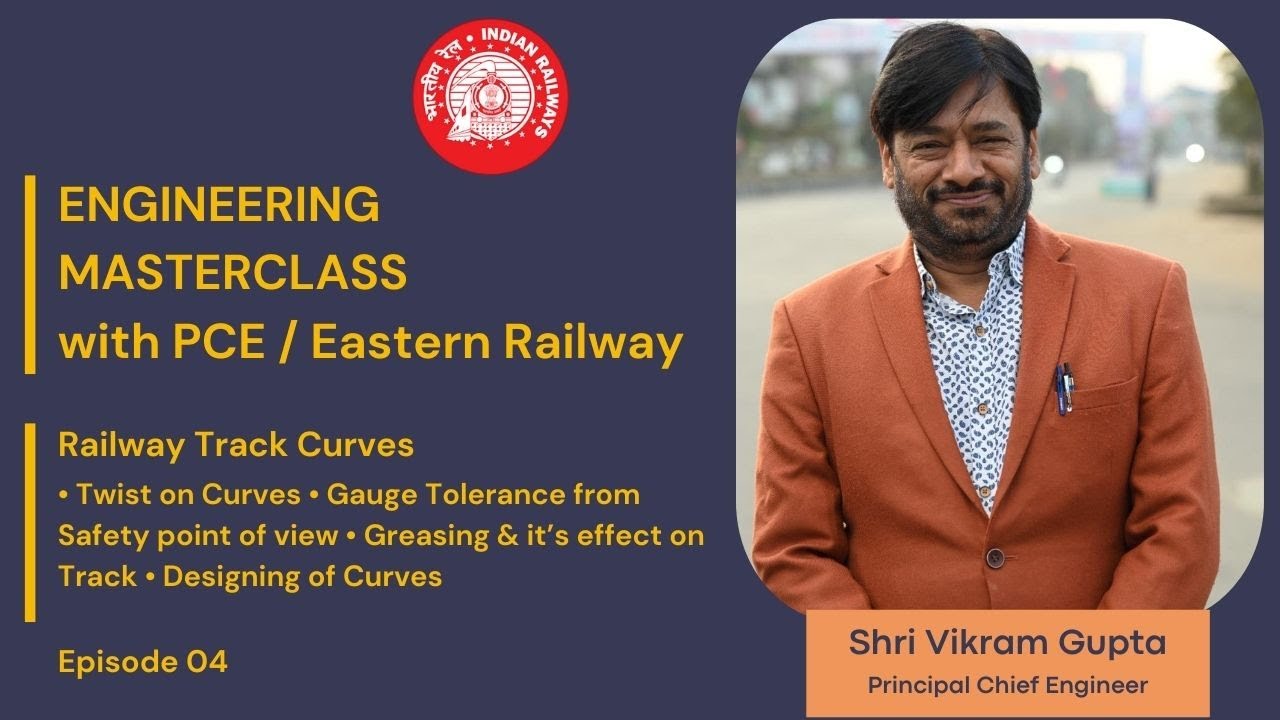 Railway Track Curves | Engineering Masterclass with PCE | Engineering Masterclass with PCE