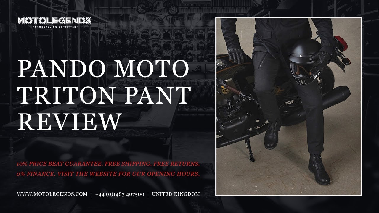 Pando Moto Triton pant review
