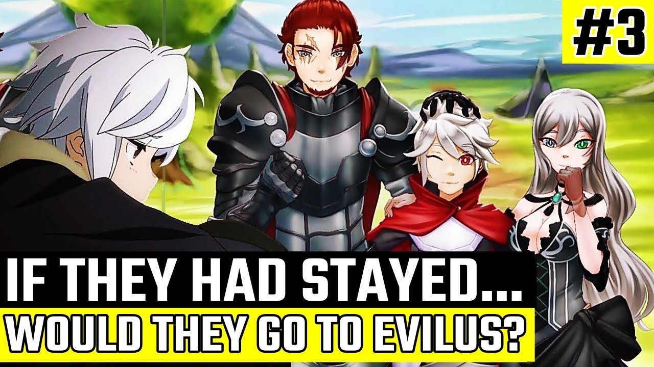 DANMACHI THEORY: WHAT IF ALFIA AND ZARD HAD STAYED WITH BELL AND ZEUS, WOULD THEY GO TO EVILUS? P 3