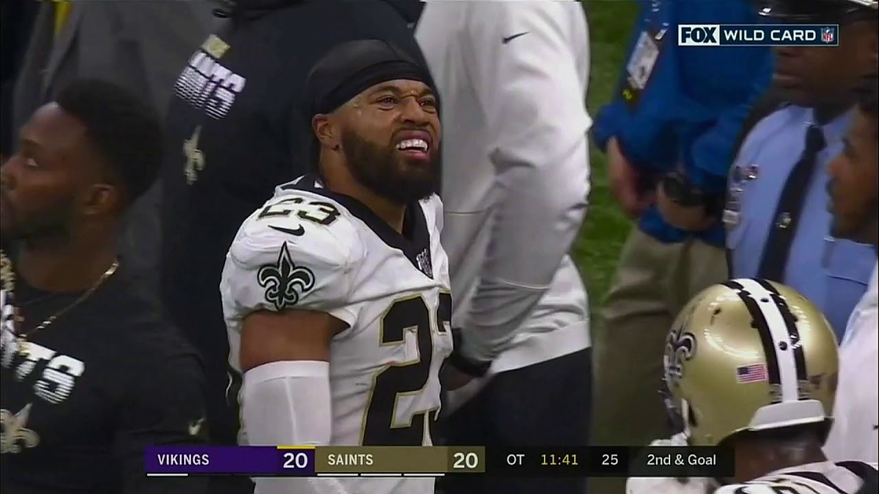 Vikings Game Winning Drive in OT vs. Saints (2020 Wild Card)