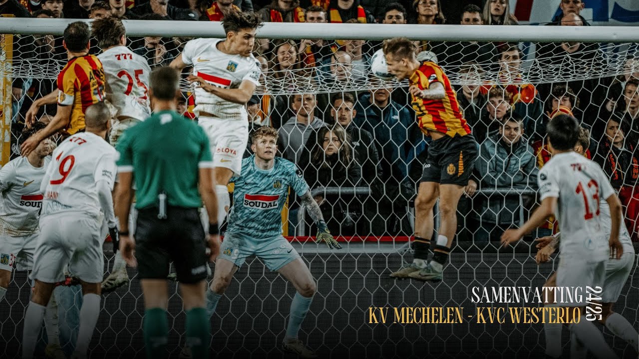 S24/25 - Speeldag 35 - KV Mechelen - Westerlo