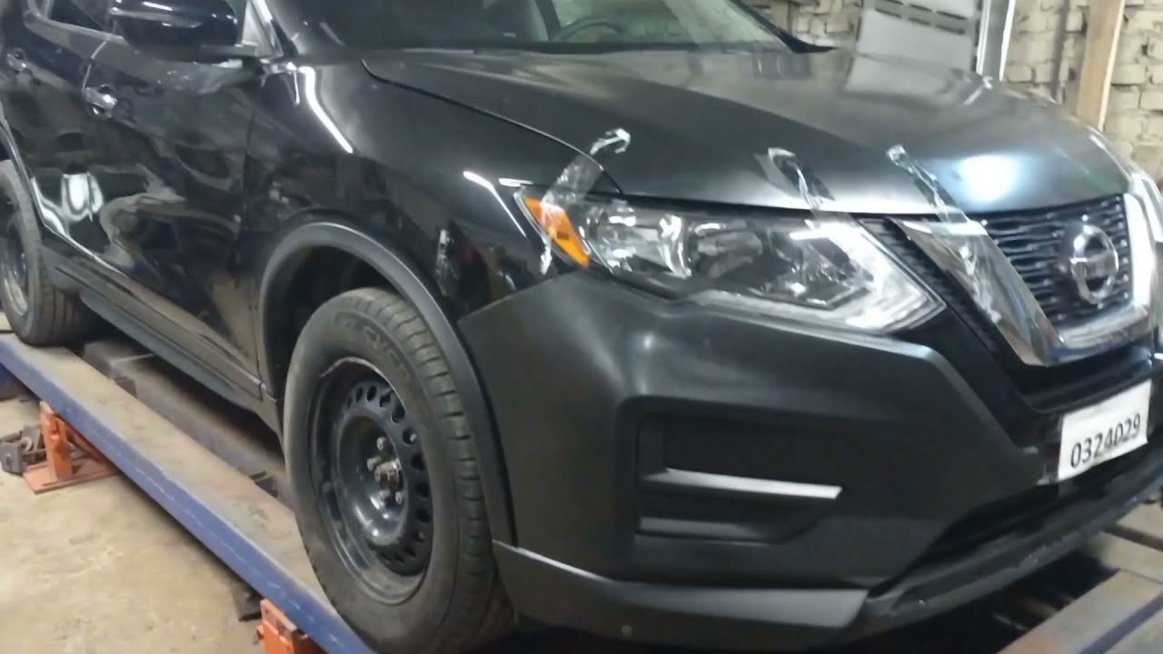 Рихтовка за день, або треба вчити англійську !!! Nissan Rogue T32