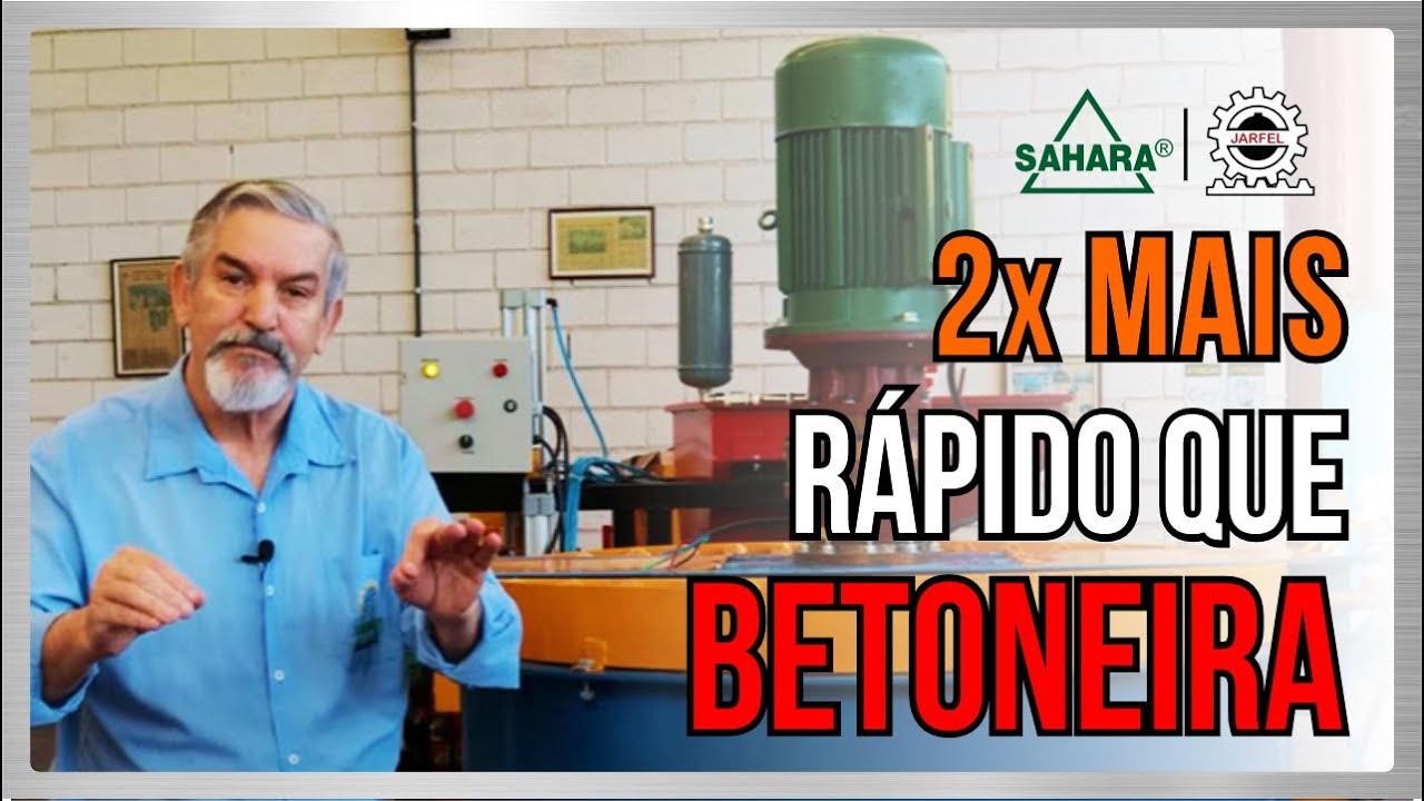 QUAL A DIFERENÇA ENTRE A BETONEIRA E O MISTURADOR? Misturador Planetário de Concreto - Jarfel Sahara