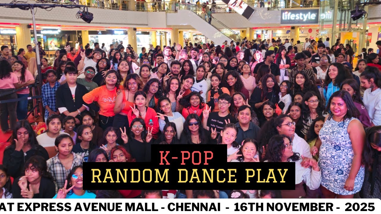 K-pop Random Dance Play - Chennai , India  November 2025