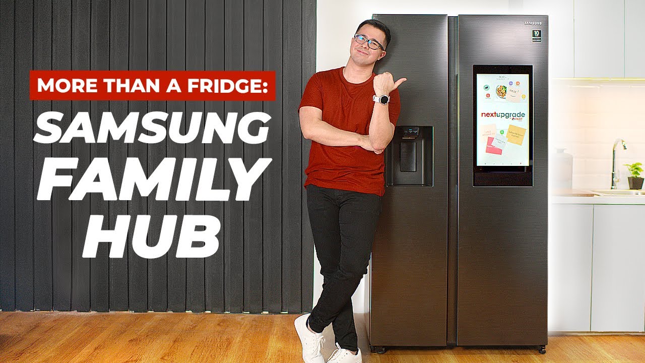 Подробнее о холодильнике Samsung Family Hub! | Обзоры #NextUpgrade