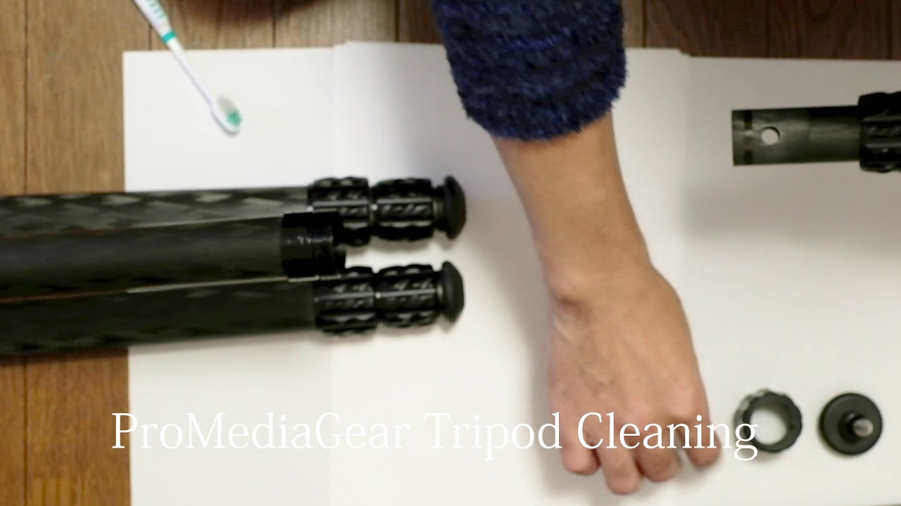 ProMediaGear Tripod Cleaning