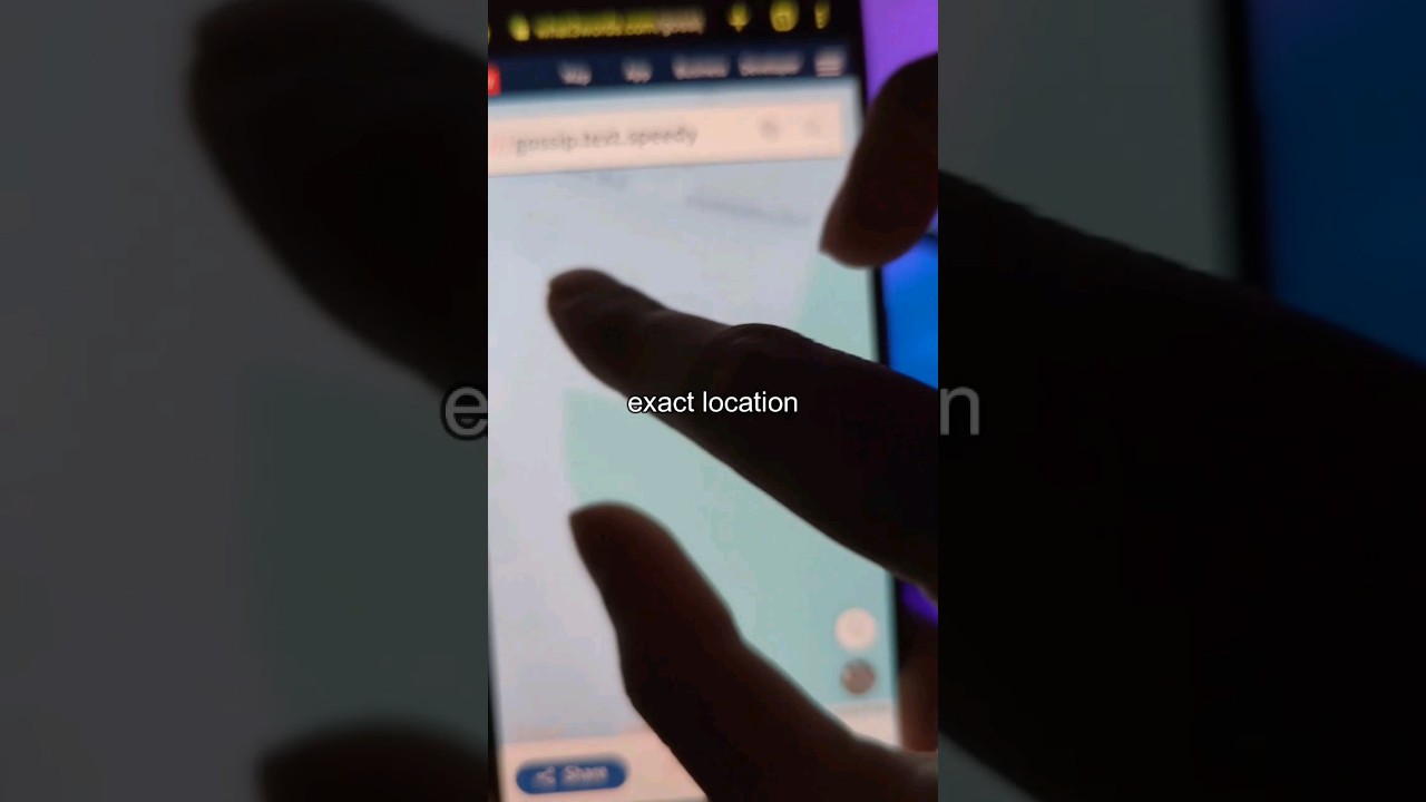 Share your exact location 📍 #location #livelocation #sharelocation #maps #usefulwebsites #tech