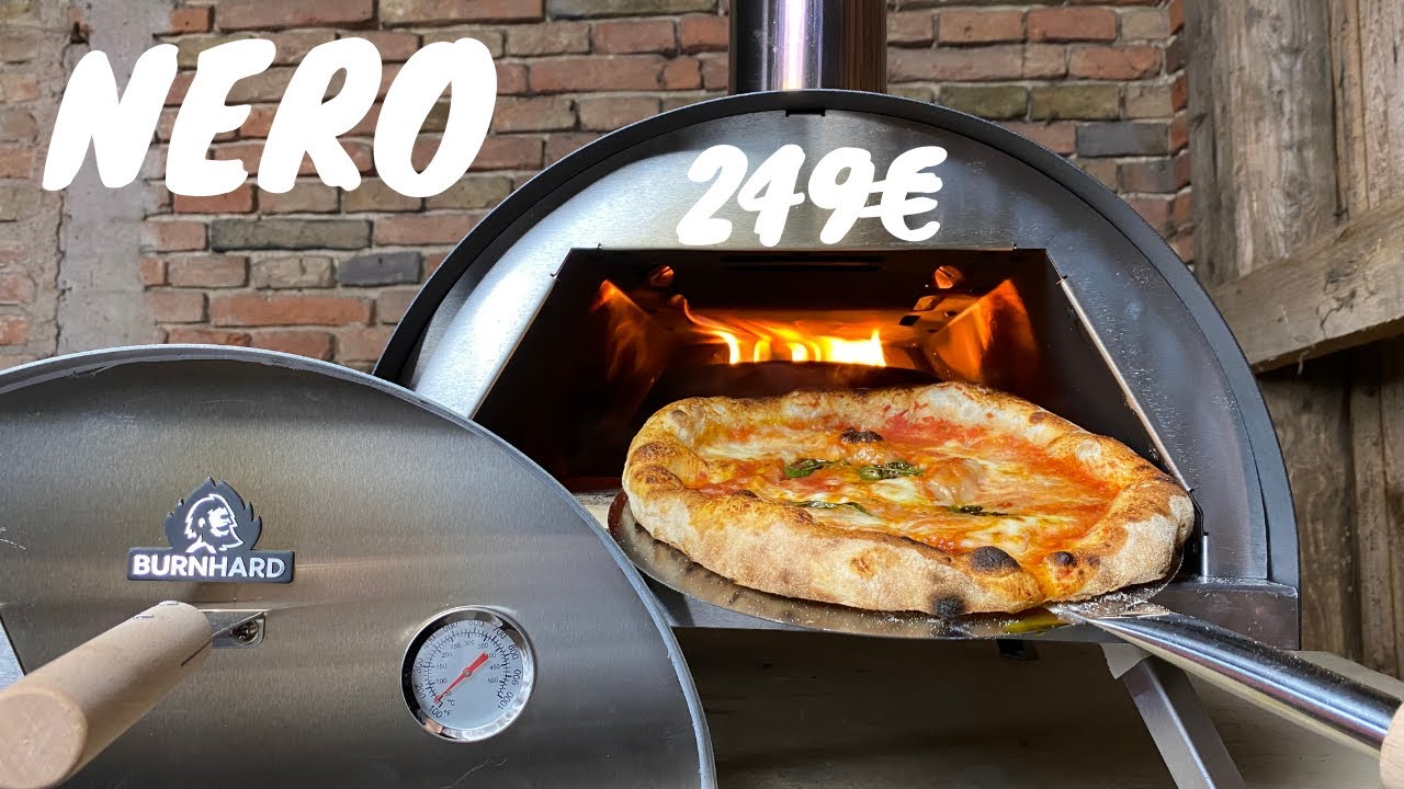 Holzofenpizza? Kein Problem mit dem Burnhard NERO🔥 | Unboxing + erster Test 🍕