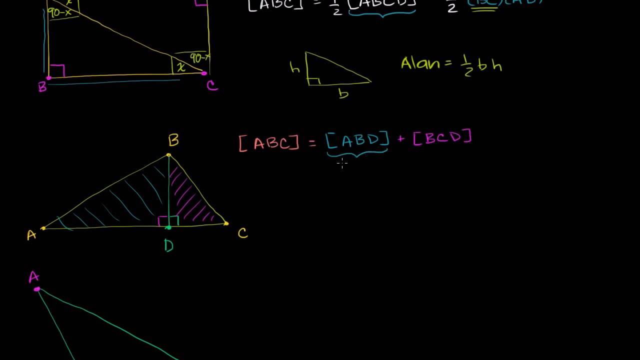 Üçgenin Alan Hesabının İspatı (Geometri) (Matematik)