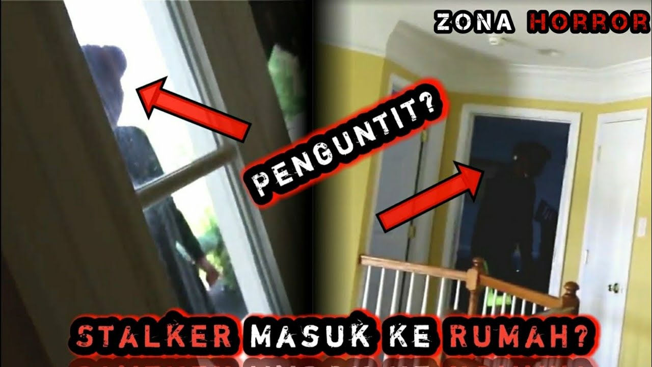 vidio penguntit menyeramkan yang terekam camera [ Part-1 ]
