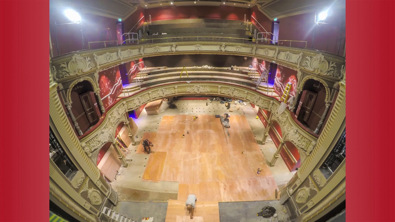 Lyric Hammersmith restoration time lapse