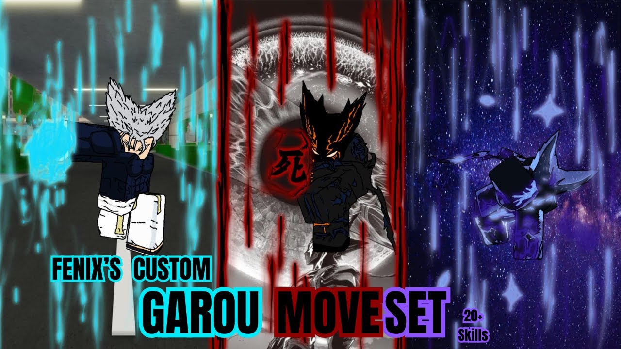 *GAROU CUSTOM MOVESET* JJS Skill Builder