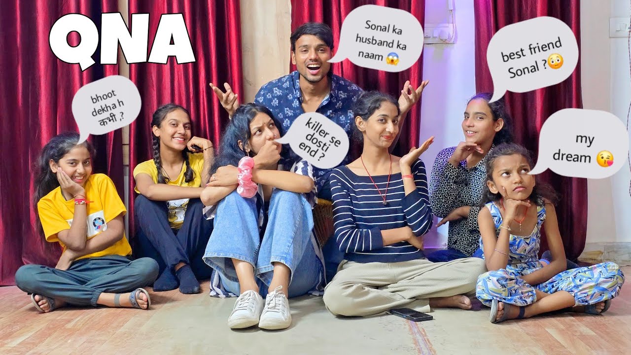 Sonal ke husband ka naam 😵 Nikita ki 5 sisters ! - QNA With Team