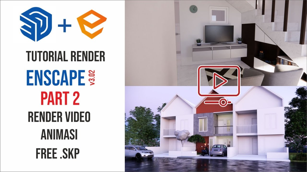 TUTORIAL RENDER VIDEO ANIMASI ENSCAPE MUDAH