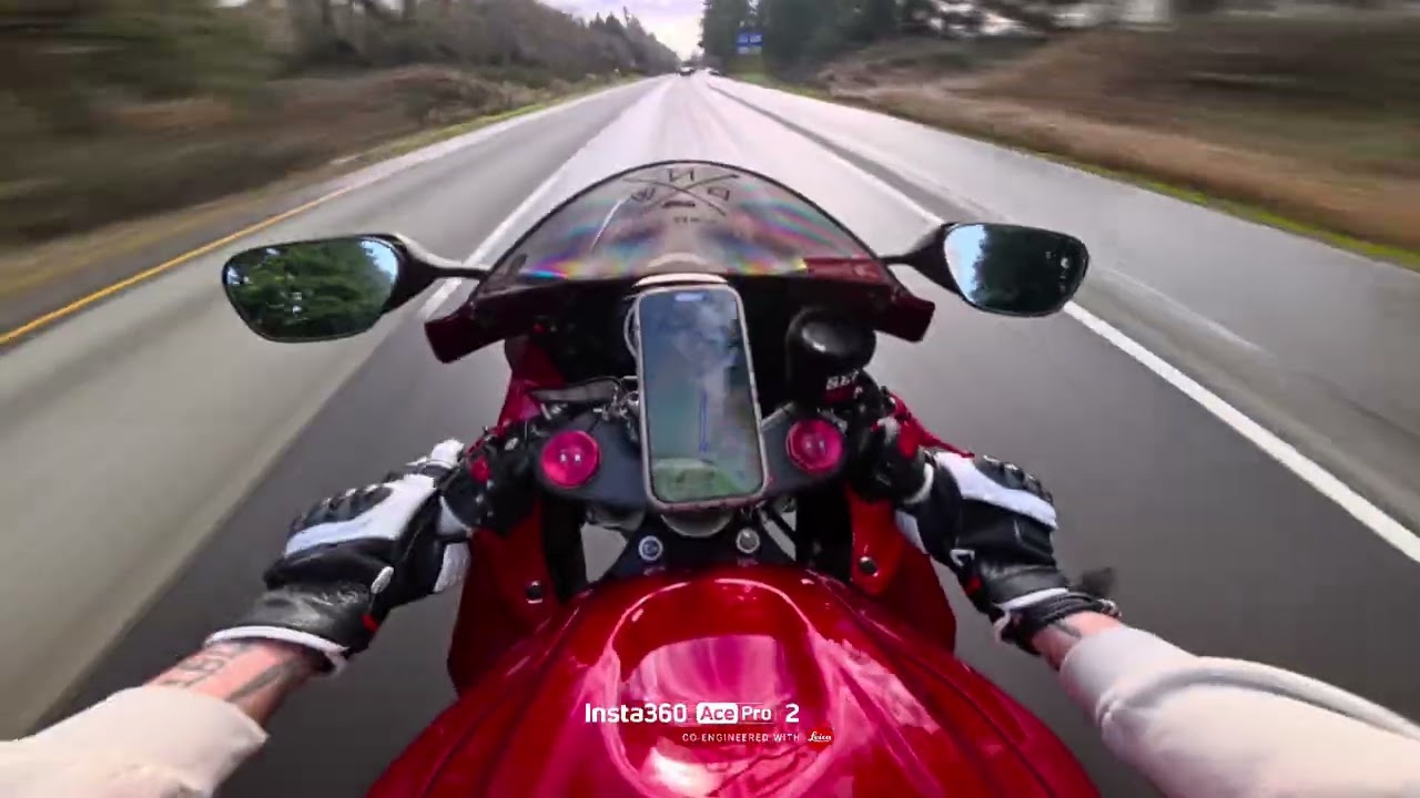 Meeting with a friend who has a new ZX6R