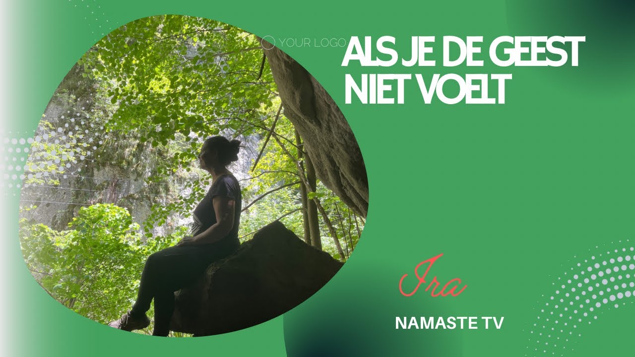 Als je de geest niet voelt