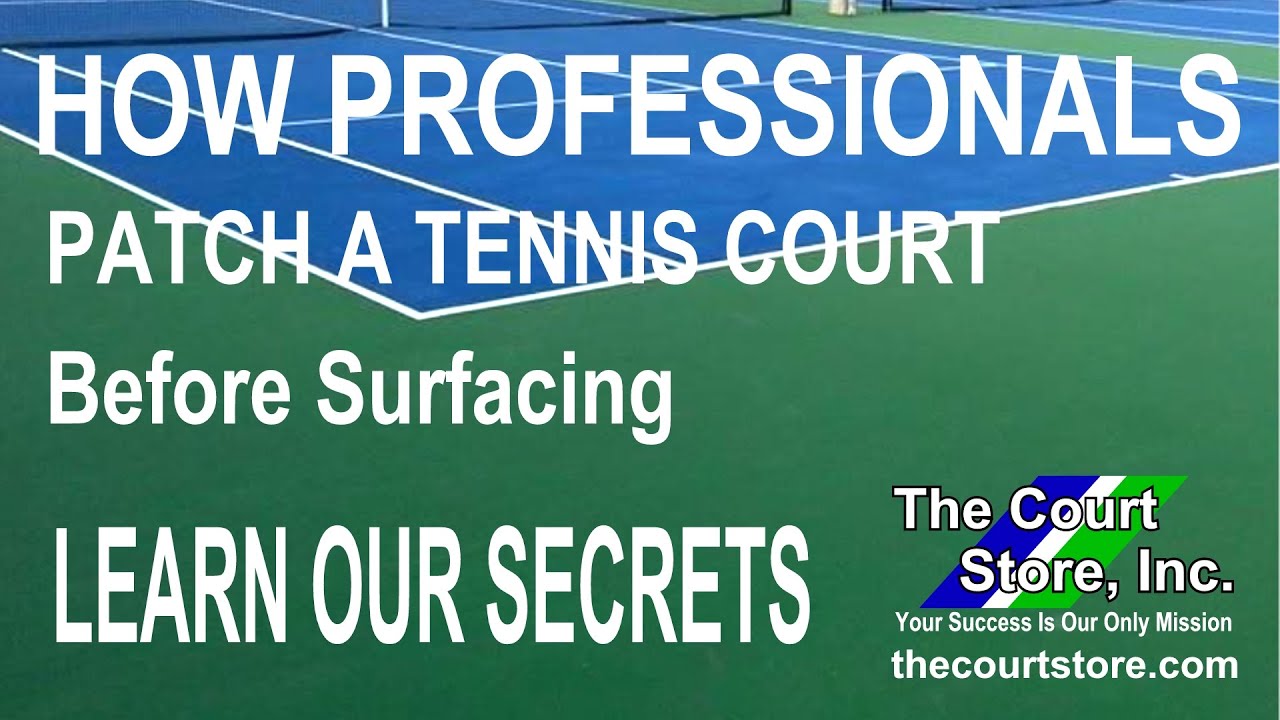 Tennis Court Patching