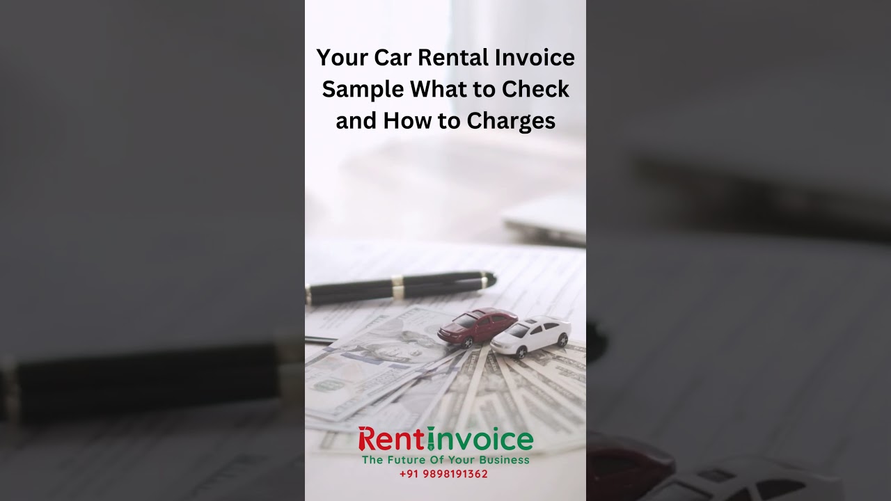Your Car Rental Invoice Sample What to Check and How to Charges  #billingapp #invoicetemplate