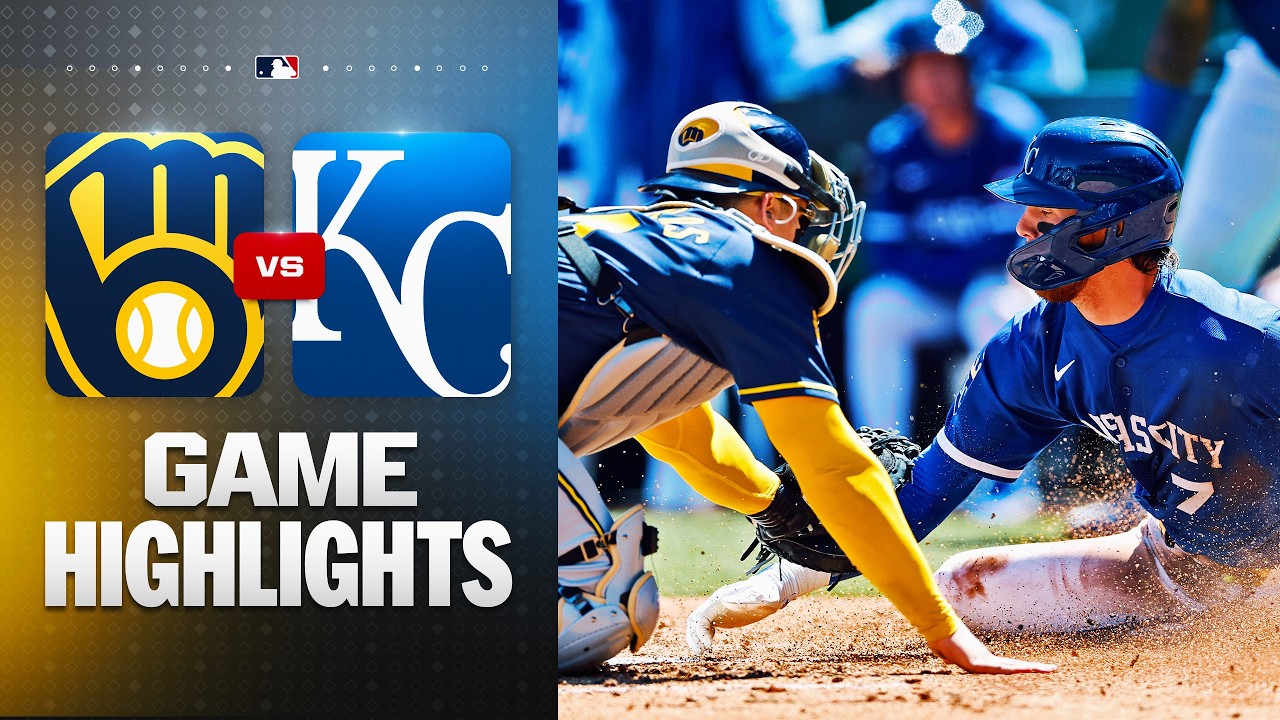 Brewers vs. Royals Game Highlights (4/5/26) | MLB Highlights