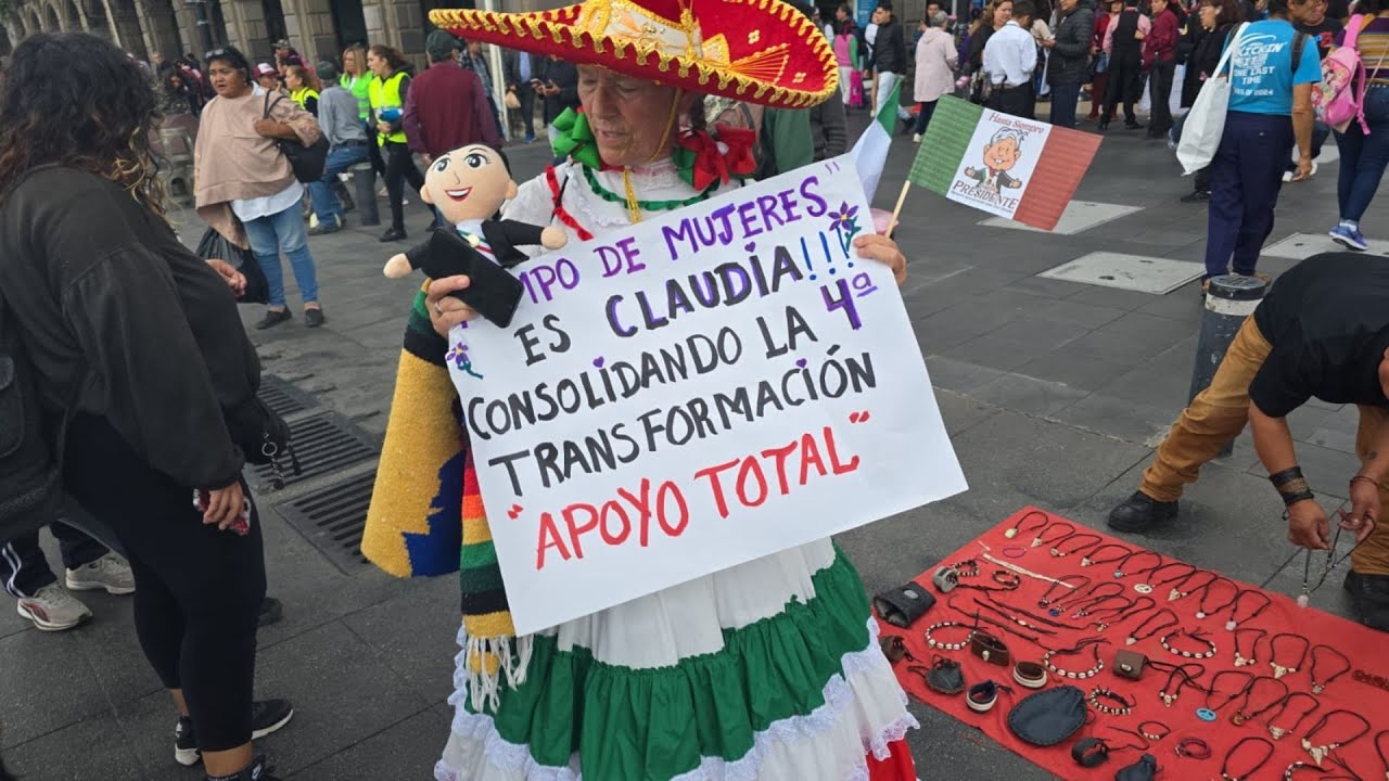 Los mensajes con los que despiden a AMLO en el Zócalo de la Ciudad de México