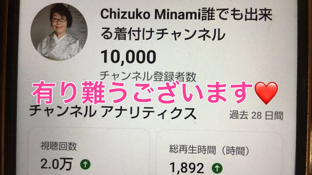 10000人達成記念感謝動画