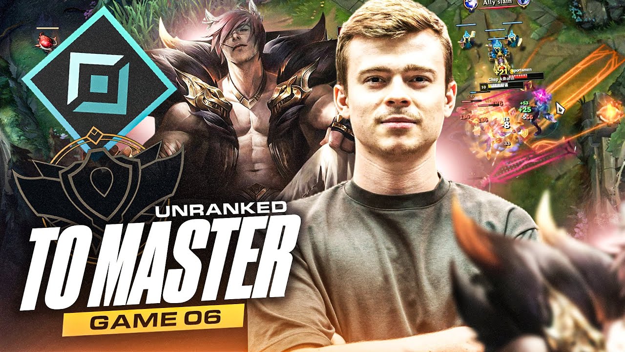6- SETT TOPLANE - UNRANKED TO MASTER HARD MODE