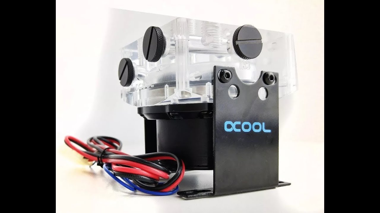 Alphacool VPP655 - G1/4 IG inkl. Eisdecke D5 - Plexi V.3