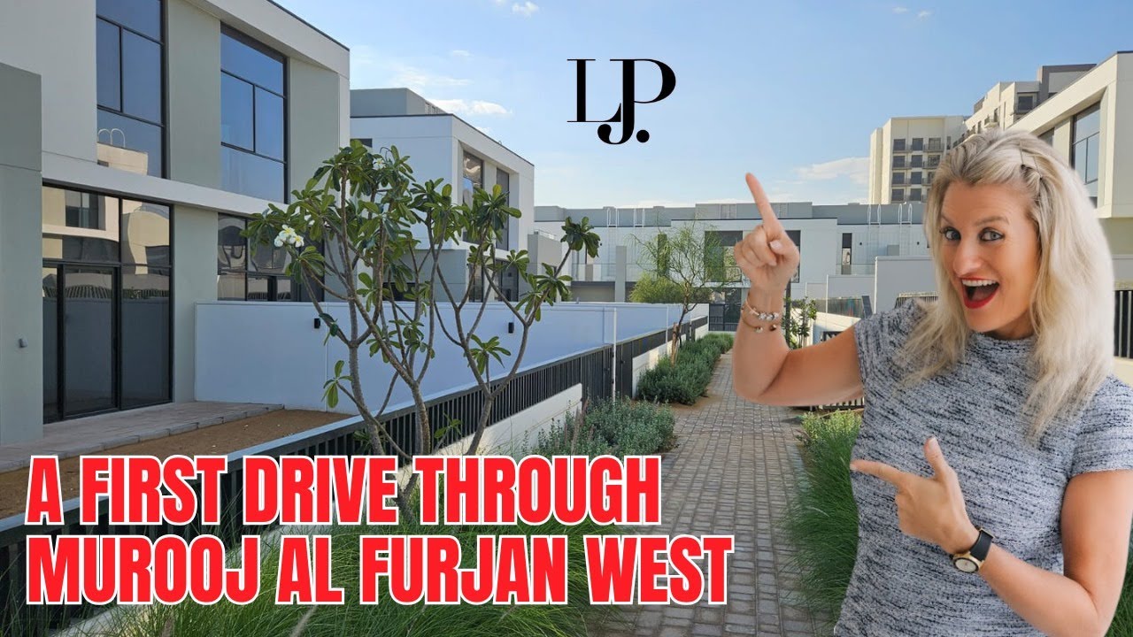 First drive through Murooj al Furjan West !