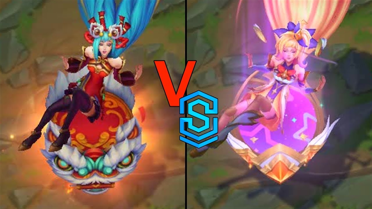 Firecracker Seraphine VS Star Guardian Seraphine