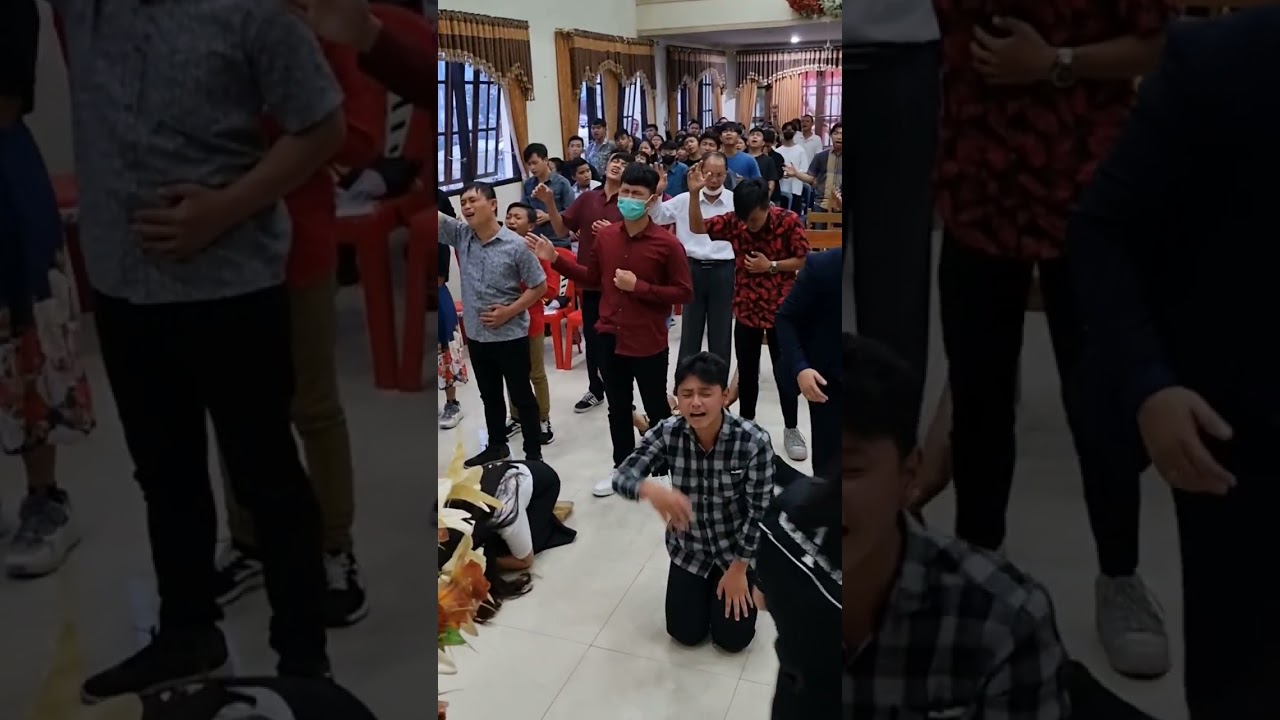 Remaja Remaja GPdI di Ibadah KKR KD Remaja di Lawat Tuhan ● Part 1