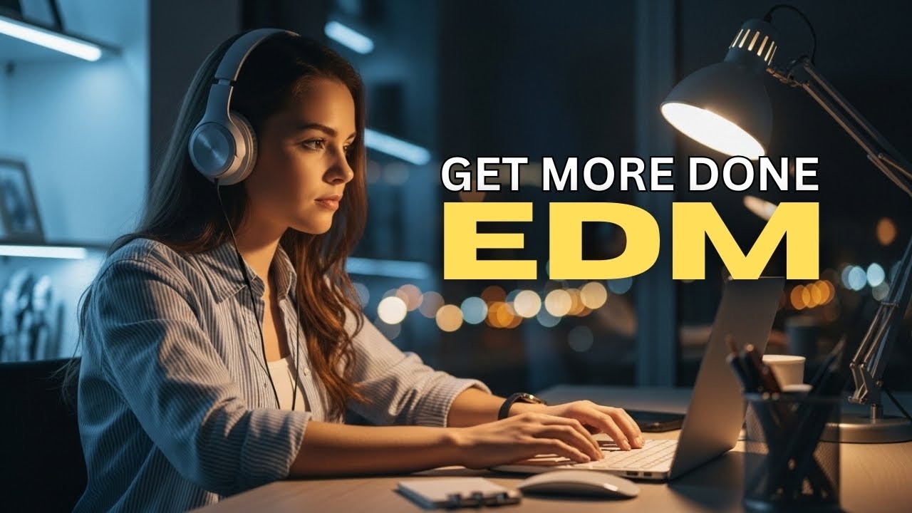 Productivity EDM ⚡ Electronic Music for Long Study Sessions