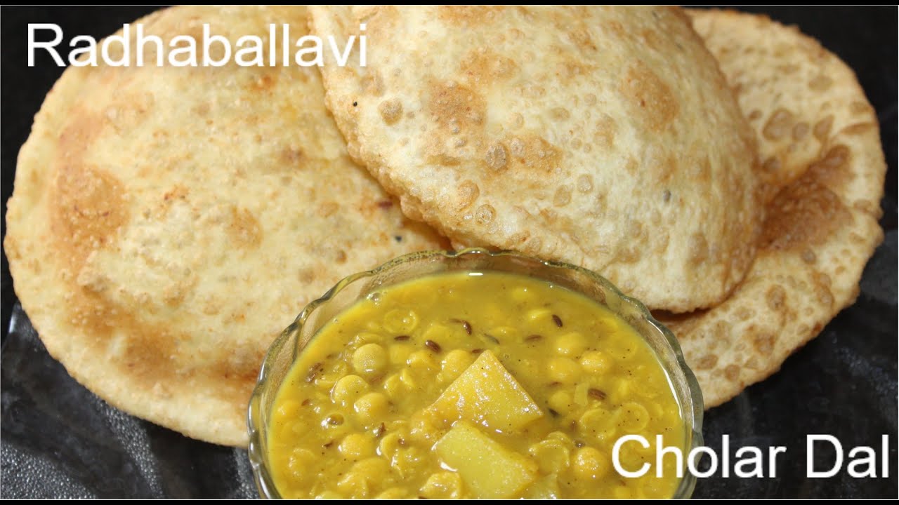 Radhaballavi & Cholar dal, No Onion No Garlic|radhaballavi|kachori|chana dal