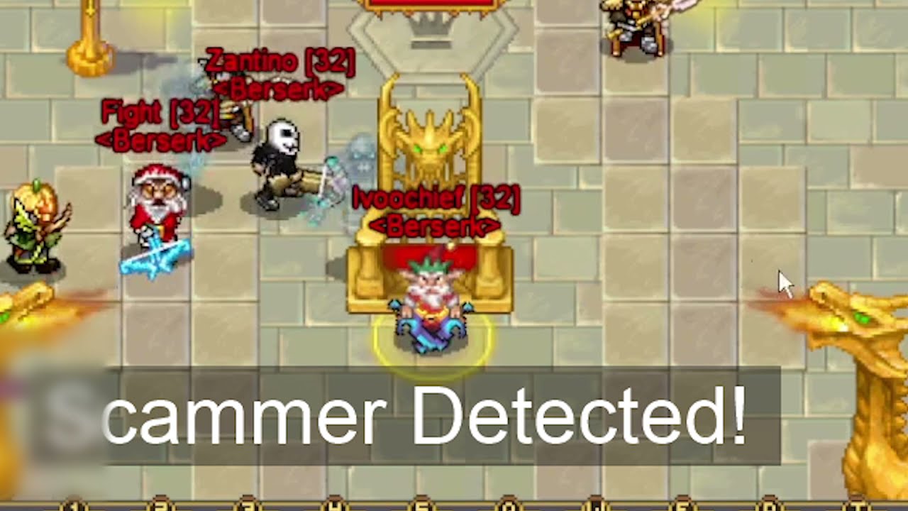 Warspear Online Karma vs Berserk T3 castle Capture