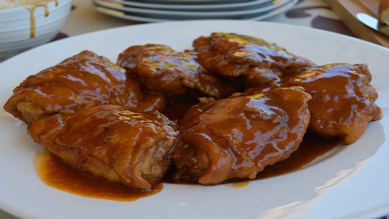 Contramuslos de pollo al Pedro Ximénez, Saca el Cucharón