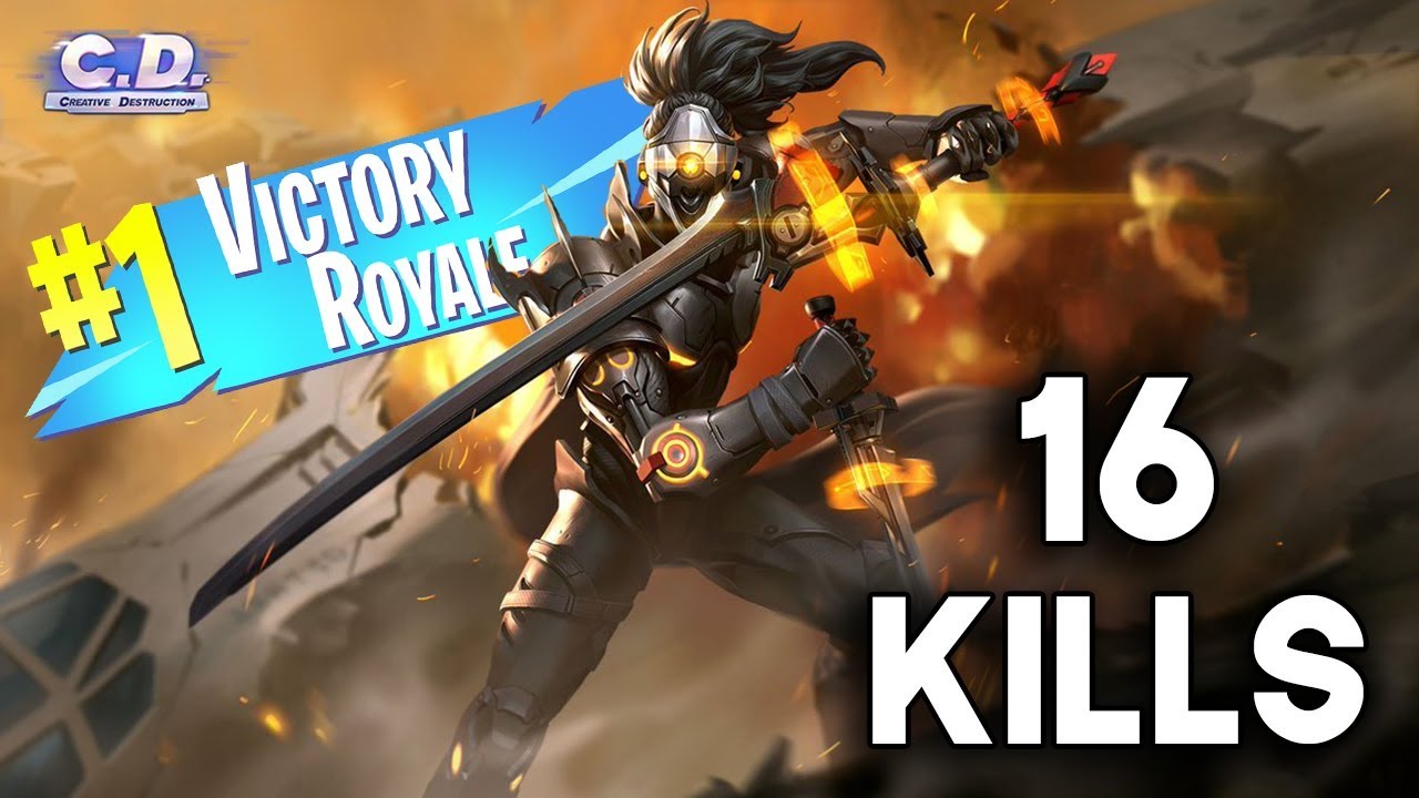16 Kill solo win - Creative destruction