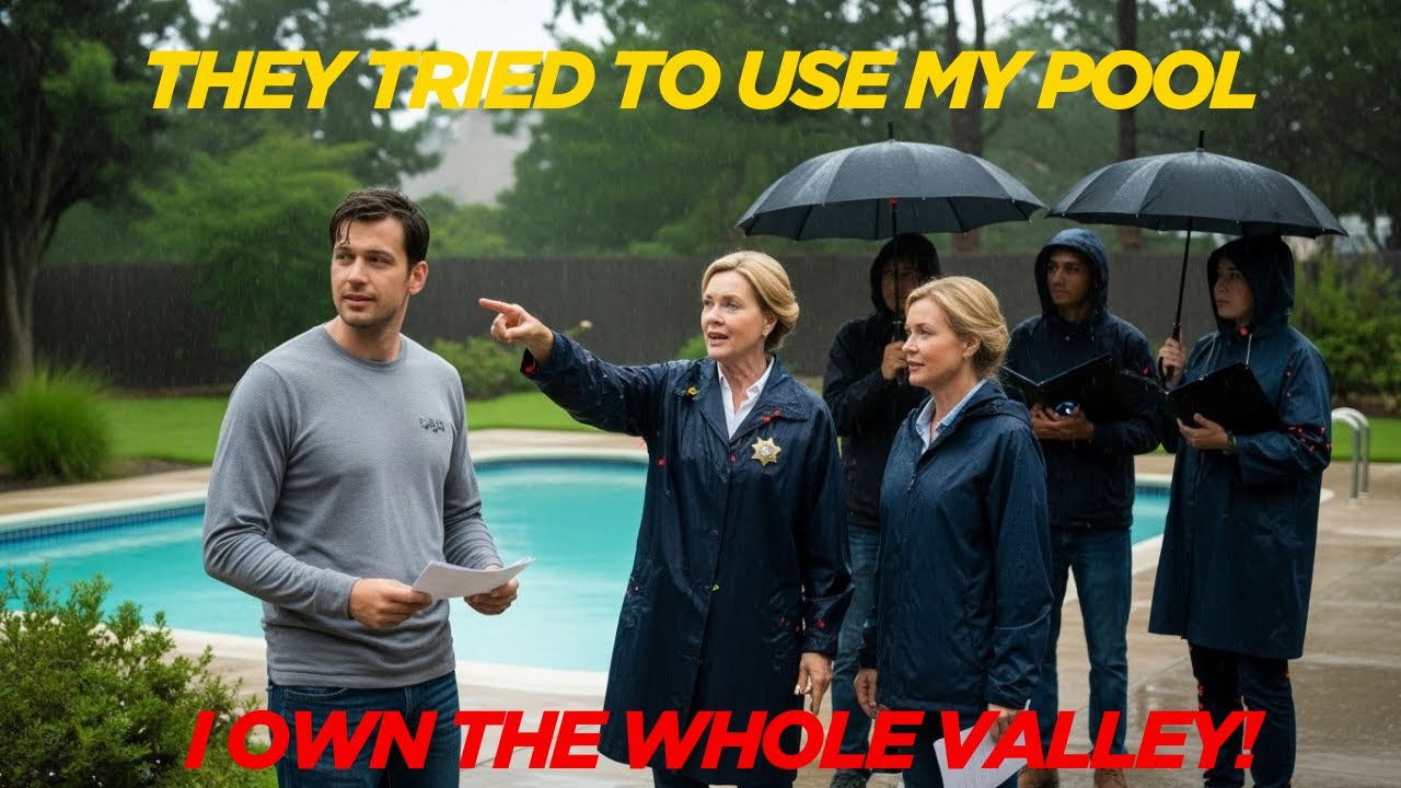 HOA Called The Police When I Forbade Them From Accessing My Pool. I Own The Entire Valley They Used!